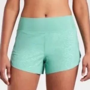 Athleta run with it printed 3.5” short